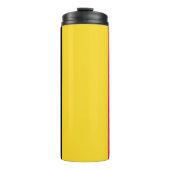 Patriottische Belgische vlag Thermosbeker (Voorkant)
