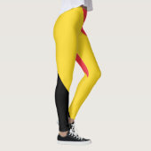 Patriottische Belgische vlaggenLeggings Leggings (Rechts)
