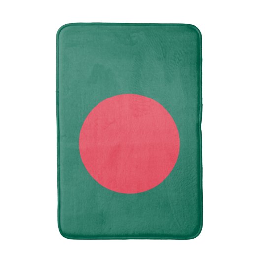 Patriottische Bengaalse vlag Badmat (Voorkant Verticaal)