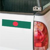 Patriottische Bengaalse vlag Bumpersticker (Op Truck)