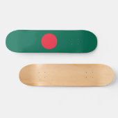 Patriottische Bengaalse vlag Persoonlijk Skateboard (Horizontaal)