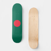 Patriottische Bengaalse vlag Persoonlijk Skateboard (Voorkant)
