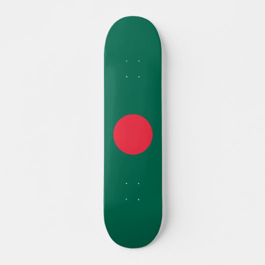 Patriottische Bengaalse vlag Persoonlijk Skateboard (Voorkant)