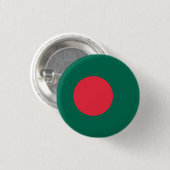 Patriottische Bengaalse vlag Pinback Button (Voorkant /achterkant)
