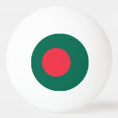 Patriottische Bengaalse vlag Ping-Pong Ball (Achterkant)