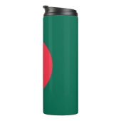 Patriottische Bengaalse vlag Thermosbeker (Geroteerd rechts)