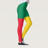 Patriottische Beninese Vlag Leggings (Rechts)