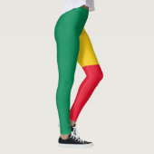 Patriottische Beninese Vlag Leggings (Rechts)