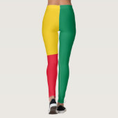 Patriottische Beninese Vlag Leggings (Achterkant)