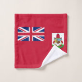 Patriottische Bermudavlag Bad Handdoek (Wasdoekje)