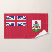 Patriottische Bermudavlag Bad Handdoek (Handdoek)