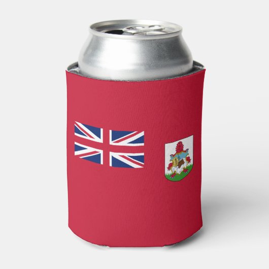 Patriottische Bermudavlag Blikkoeler Blikjeskoeler (Blikje Voorkant)