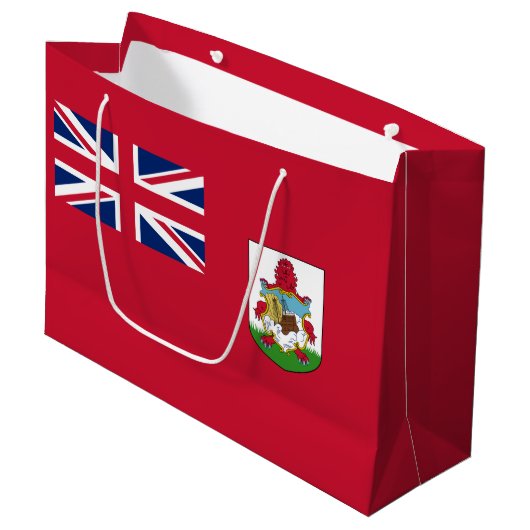 Patriottische Bermudavlag Groot Cadeauzakje (Voorkant Gekanteld)