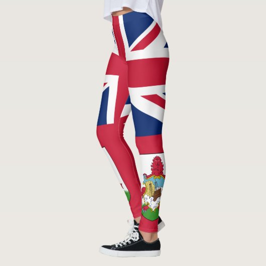 Patriottische Bermudavlag Leggings (Links)