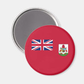 Patriottische Bermudavlag Magneet (Voorkant / Achterkant)