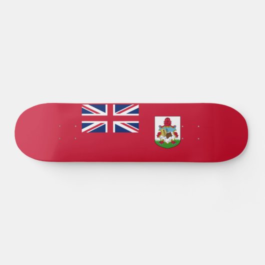 Patriottische Bermudavlag Persoonlijk Skateboard (Horizontaal)