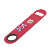 Patriottische Bermudavlag Speed Flessenopener (Voorkant Gekanteld)