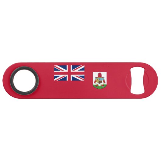 Patriottische Bermudavlag Speed Flessenopener (Voorkant (Horizontaal))
