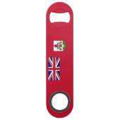 Patriottische Bermudavlag Speed Flessenopener (Achterkant)