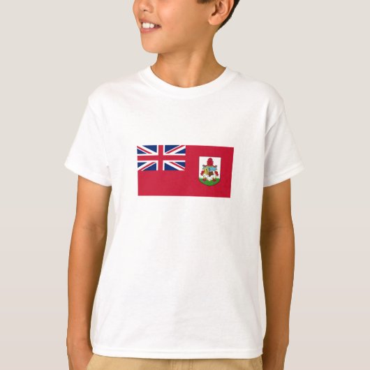 Patriottische Bermudavlag T-shirt (Voorkant)