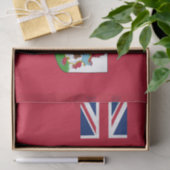 Patriottische Bermudavlag Tissuepapier (Geschenk)