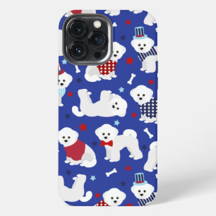 Patriottische Bichon Frise Case-Mate iPhone Hoesje iPhone 13 Pro Max Hoesje