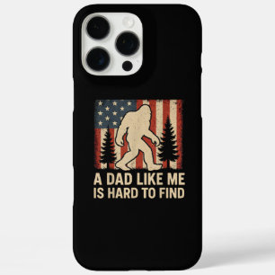 Patriottische Bigfoot Een Vader Als Mij Is Moeilij iPhone 16 Pro Max Hoesje