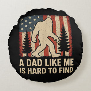 Patriottische Bigfoot Een Vader Als Mij Is Moeilij Rond Kussen