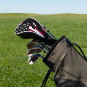 Patriottische Bigfoot Golfheadcover (Insitu)