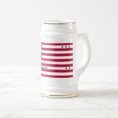 Patriottische Bikini-atol Vlag Bierpul (Voorkant rechts)