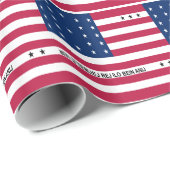 Patriottische Bikini-atol Vlag Cadeaupapier (Rol Hoek)