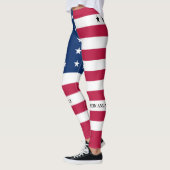 Patriottische Bikini Atol Vlag Leggings (Links)