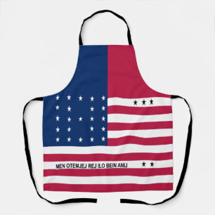 Patriottische Bikini-atol Vlag Schort