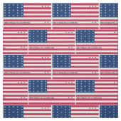 Patriottische Bikini-atol vlag Stof (Swatch)