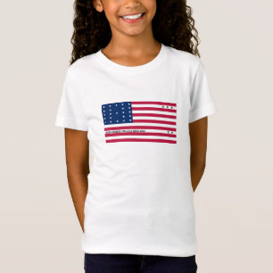 Patriottische Bikini-atol Vlag T-shirt