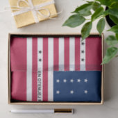 Patriottische Bikini-atol vlag Tissuepapier (Geschenk)