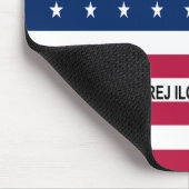 Patriottische Bikini Atoll Flag Muismat (Hoek)