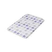 Patriottische Blauwe Ombre Sterren Badmat (Gekanteld)