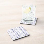 Patriottische Blauwe Ombre Sterren Bier Onderzetter (Rechterzijde)