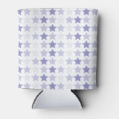 Patriottische Blauwe Ombre Sterren Blikjeskoeler (Voorkant)