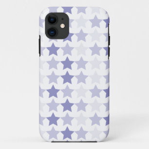 Patriottische Blauwe Ombre Sterren iPhone 11 Hoesje