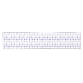 Patriottische Blauwe Ombre Sterren Korte Tafelloper (Horizontaal)