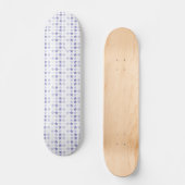 Patriottische Blauwe Ombre Sterren Persoonlijk Skateboard (Voorkant)