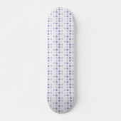 Patriottische Blauwe Ombre Sterren Persoonlijk Skateboard (Voorkant)