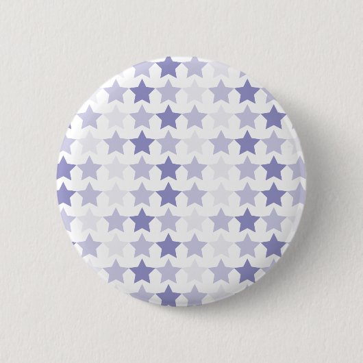 Patriottische Blauwe Ombre Sterren Ronde Button 5,7 Cm (Voorkant)
