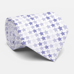 Patriottische Blauwe Ombre Sterren Stropdas