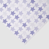 Patriottische Blauwe Ombre Sterren Tissuepapier (Detail)