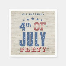 Patriottische blauwe rode sterren strepen | 4 juli