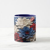 Patriottische bloemen mok (Midden)