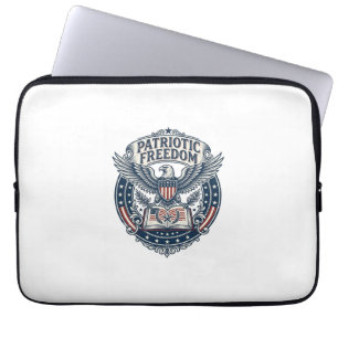Patriottische Boek Club Vector Grafische T-shirt ( Laptop Sleeve